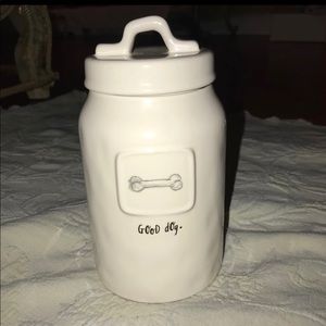 Rae Dunn good dog canister
